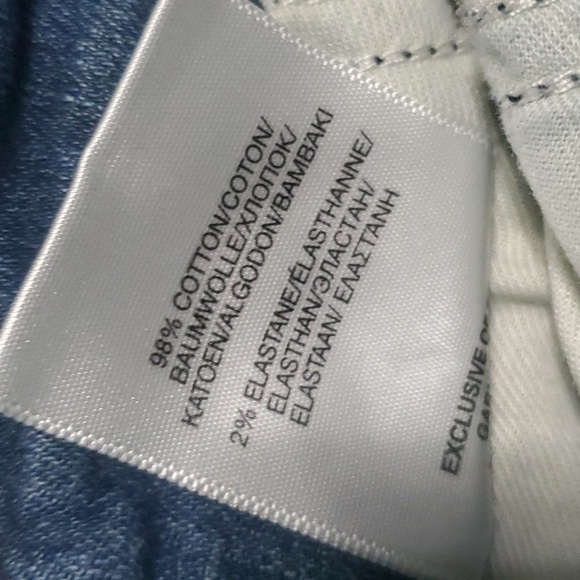 Silver Jeans Co Jeans Mens Sz 29 Blue Embelliahed Stylish Distressed Ripped Sam - Picture 16 of 16